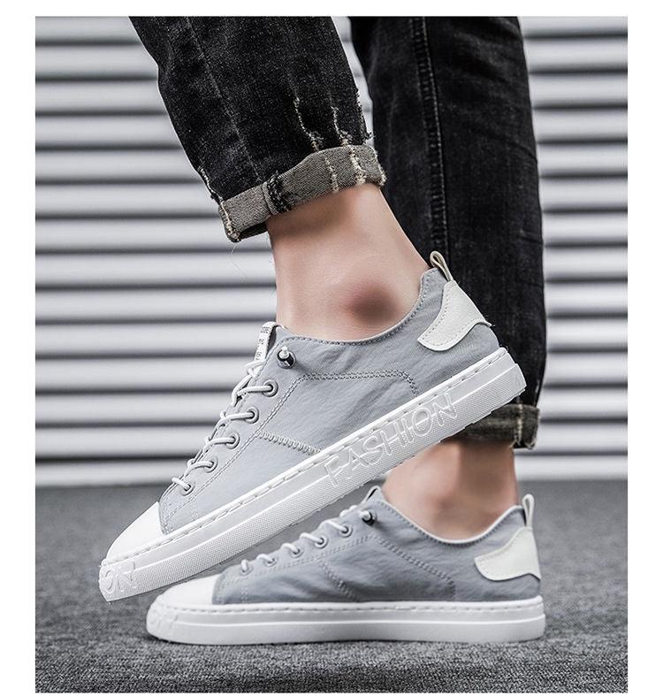 Classic Low Top Canvas Sneakers Lightweight Breathable Walking Shoes