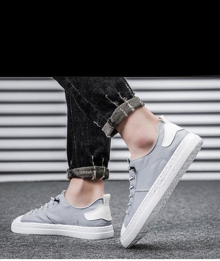 Classic Low Top Canvas Sneakers Lightweight Breathable Walking Shoes