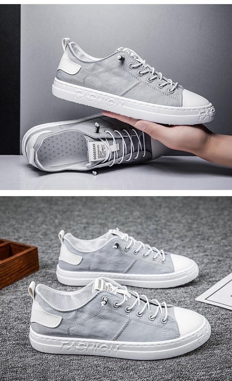 Classic Low Top Canvas Sneakers Lightweight Breathable Walking Shoes