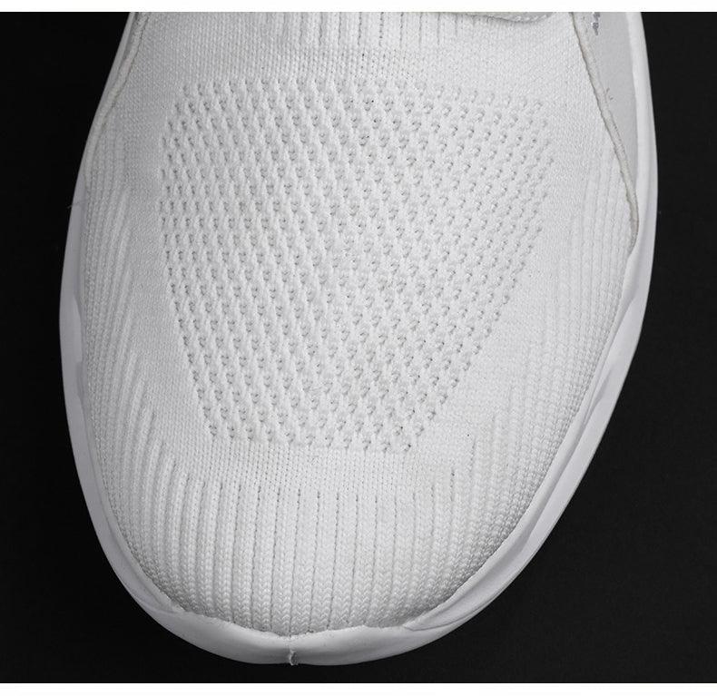 Men's Lightweight Breathable Knit Sport Sneakers Casual Trainers