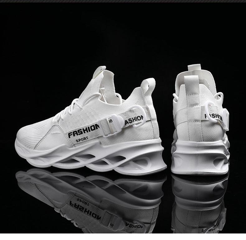 Men's Lightweight Breathable Knit Sport Sneakers Casual Trainers