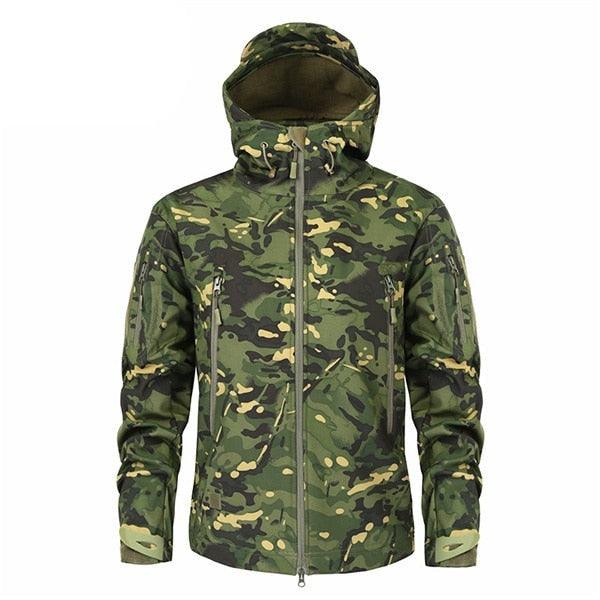 Men's Lightweight Camouflage Tactical Windbreaker Outdoor Jacket