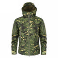 Men's Lightweight Camouflage Tactical Windbreaker Outdoor Jacket