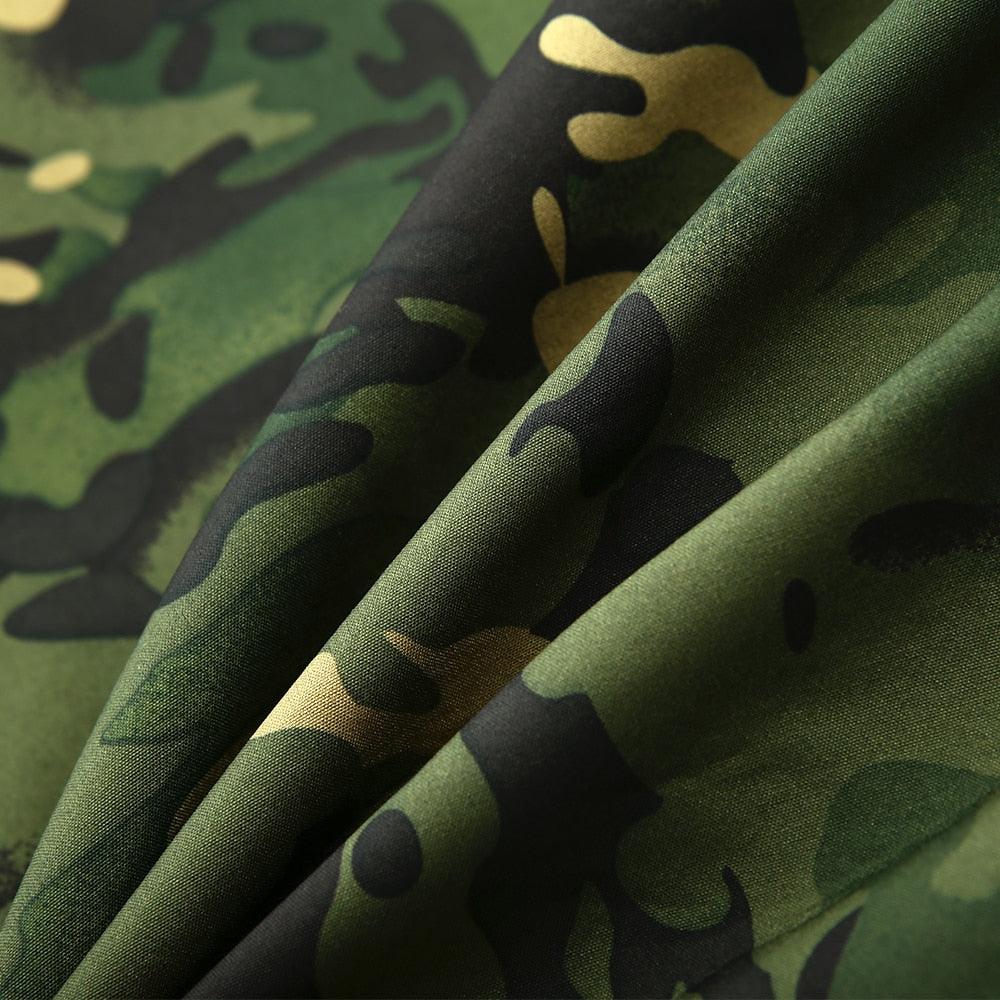 Men's Lightweight Camouflage Tactical Windbreaker Outdoor Jacket