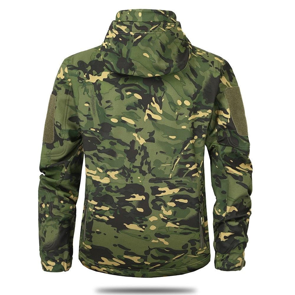 Men's Lightweight Camouflage Tactical Windbreaker Outdoor Jacket