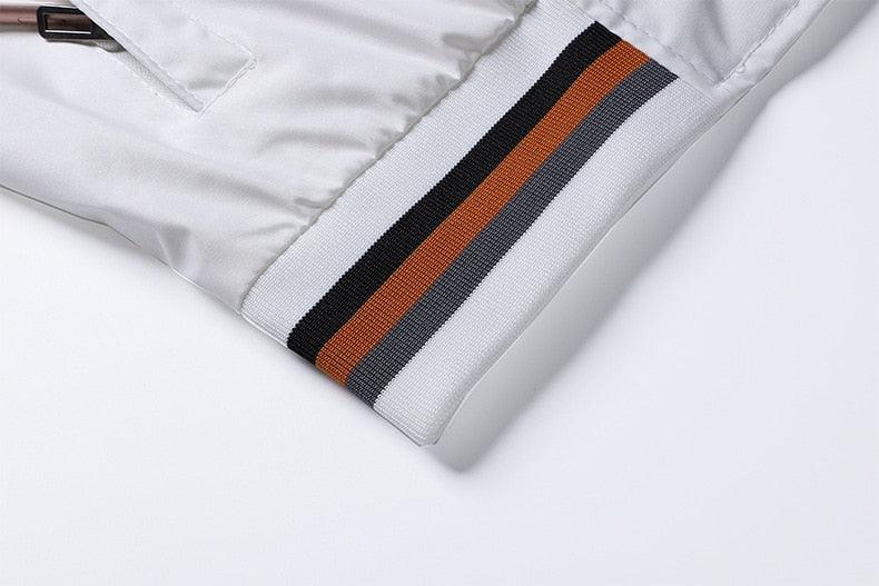 Men's Slim Fit Waterproof Windbreaker Jacket for Spring and Autumn