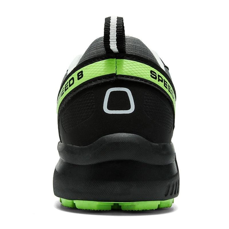 Men's Technical Running Sneakers Lightweight Knit Training Shoes