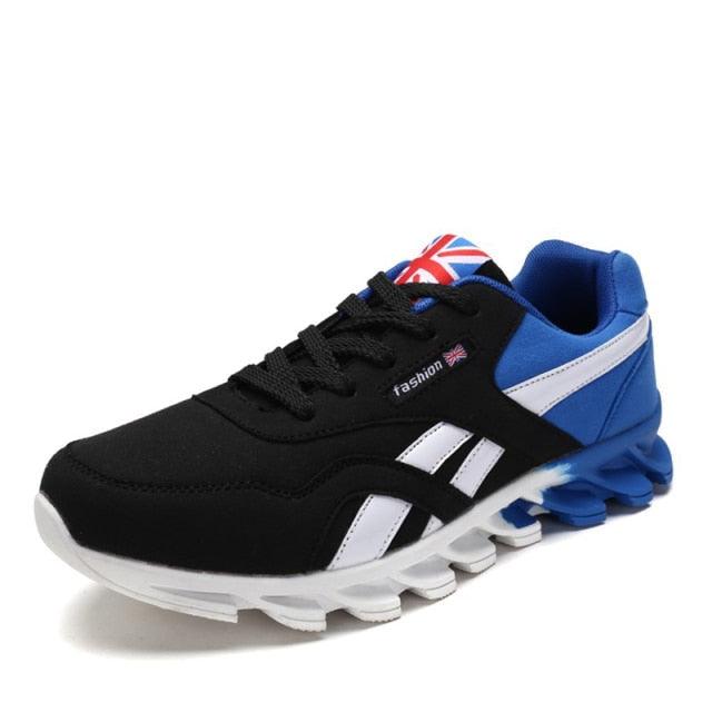 Men's Black High-Quality Breathable Outdoor Sports Sneakers