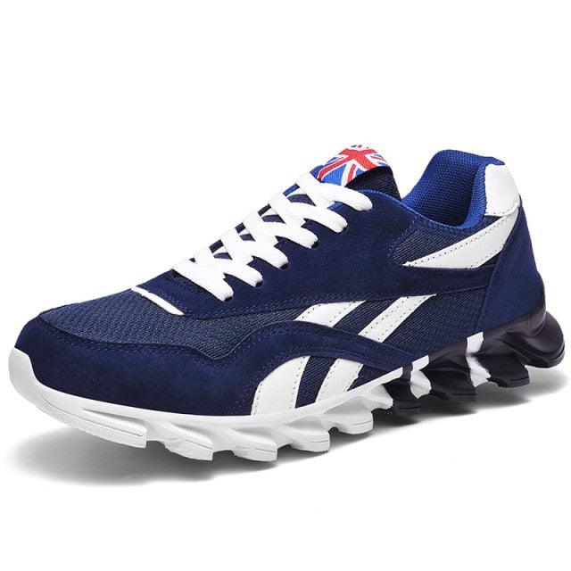 Men's Black High-Quality Breathable Outdoor Sports Sneakers