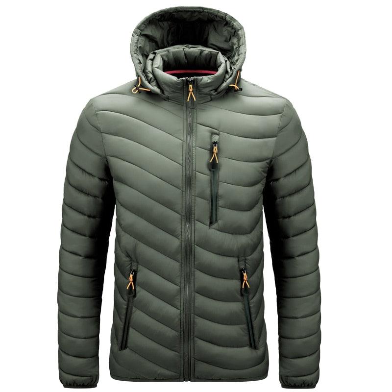 Men's Classic Hooded Insulated Winter Coat
