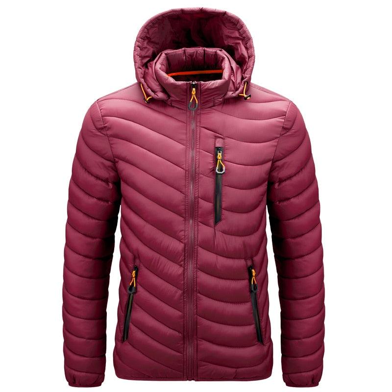 Men's Classic Hooded Insulated Winter Coat