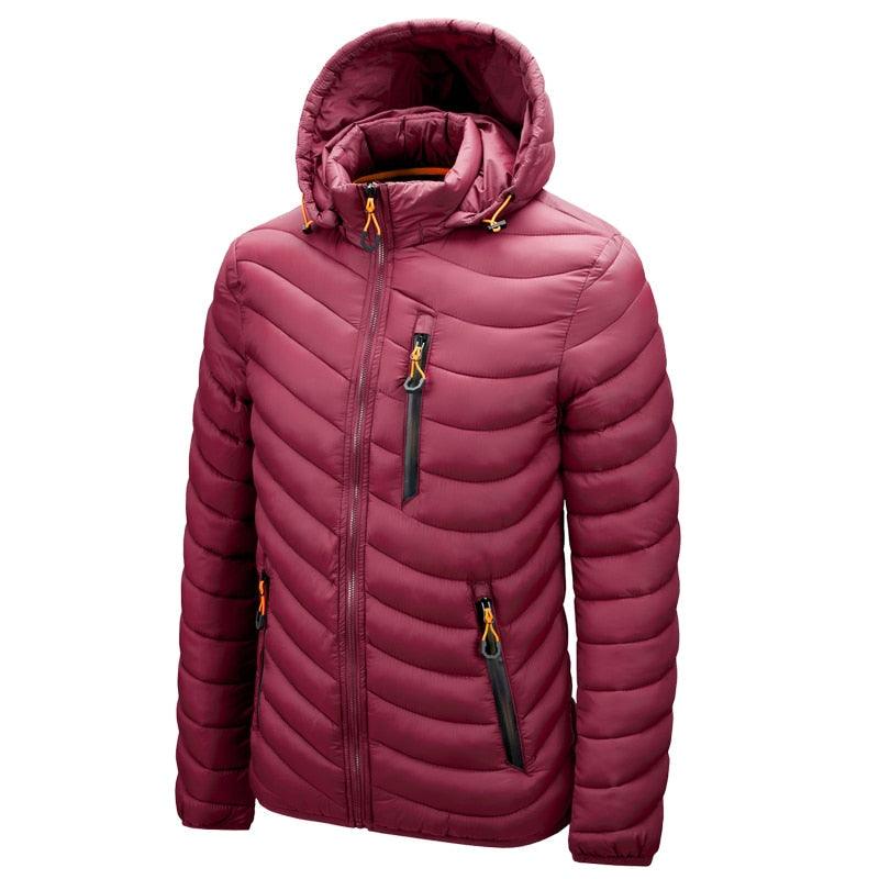 Men's Classic Hooded Insulated Winter Coat