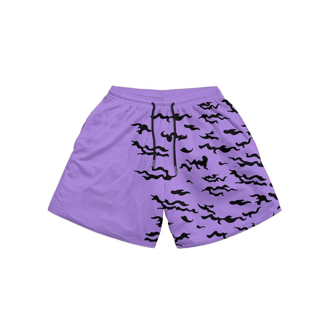 Men's Mesh Basketball Shorts Quick Dry Sport Beach Trunks