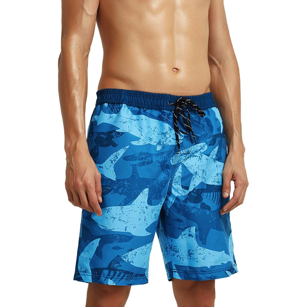 Men's Quick-Dry Beach Shorts for Swimming and Watersports