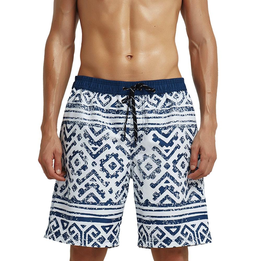 Men's Quick-Dry Beach Shorts for Swimming and Watersports