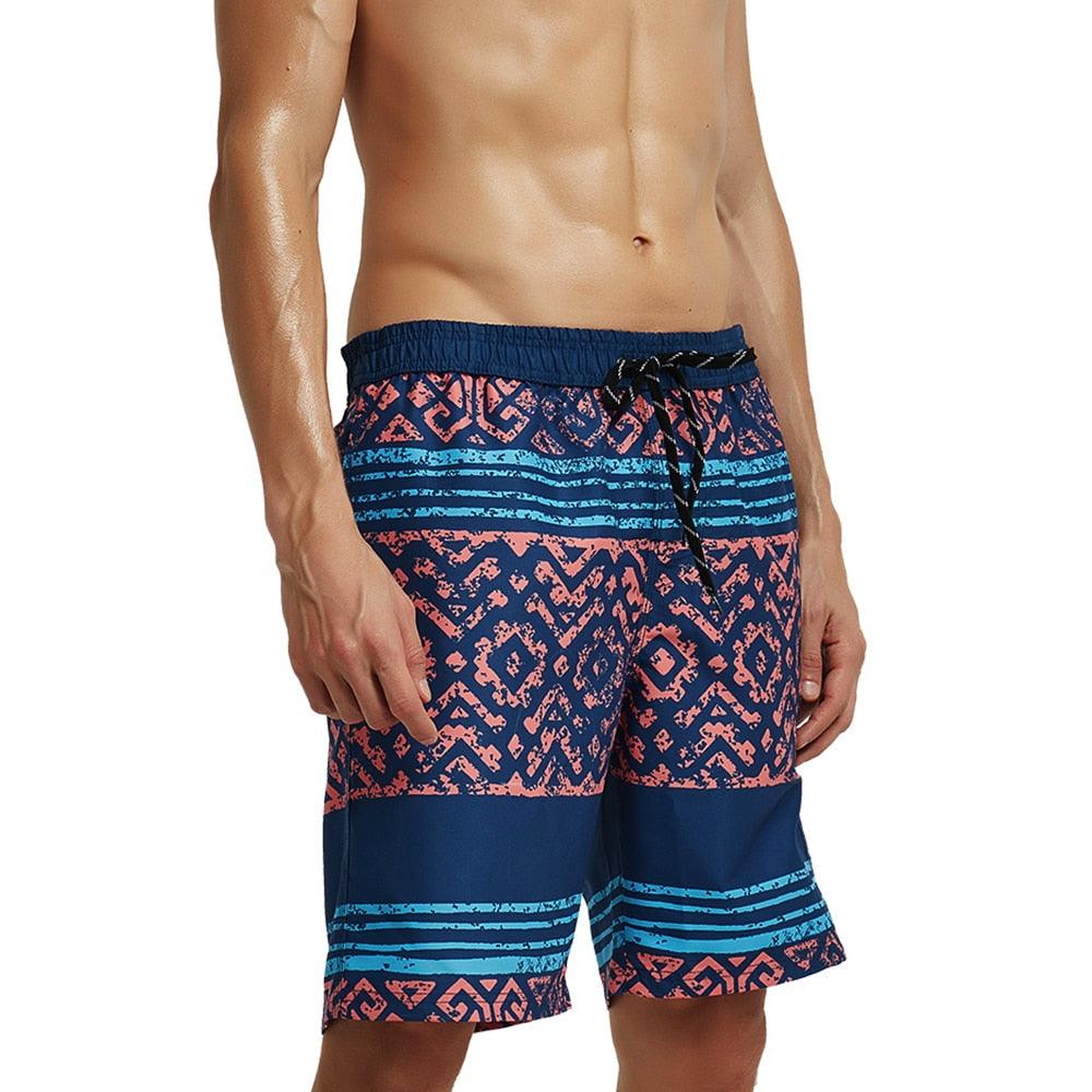 Men's Quick-Dry Beach Shorts for Swimming and Watersports