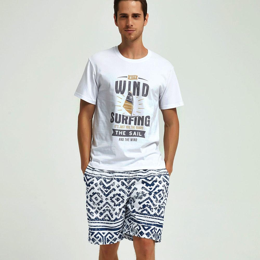 Men's Quick-Dry Beach Shorts for Swimming and Watersports