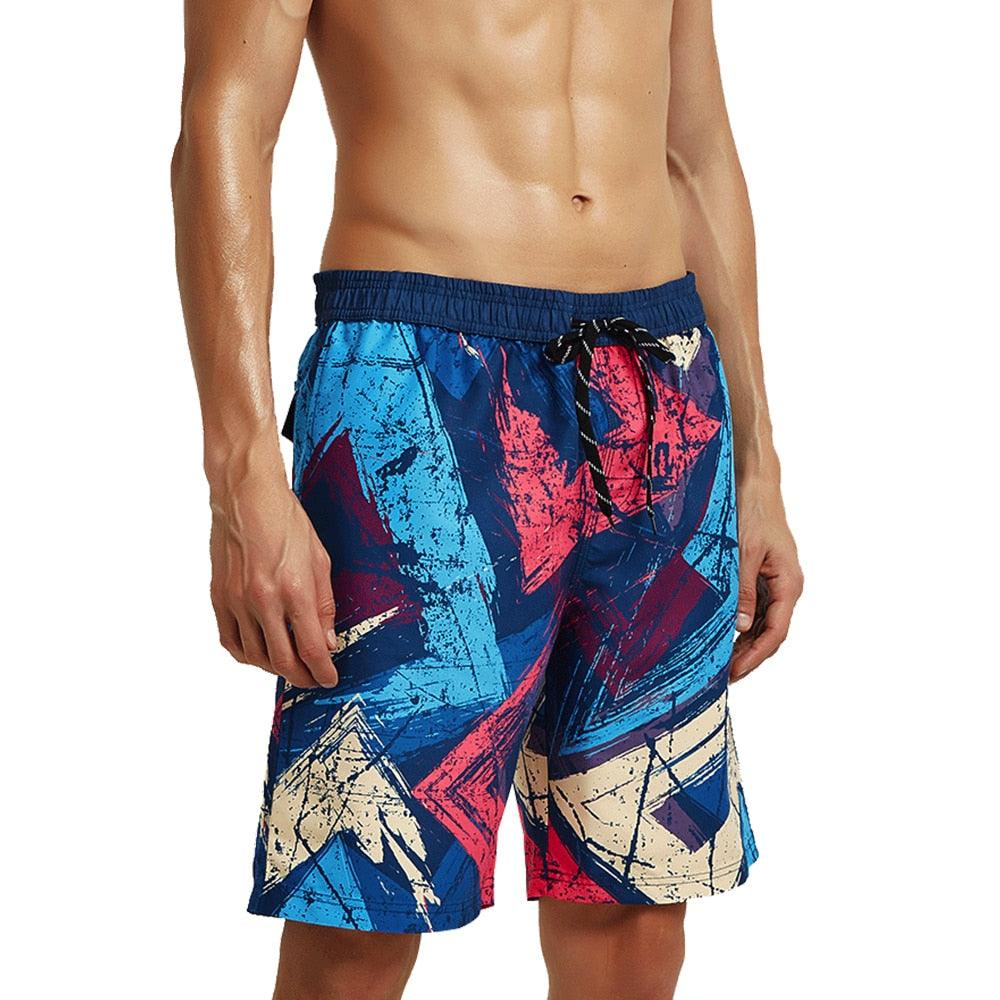 Men's Quick-Dry Beach Shorts for Swimming and Watersports