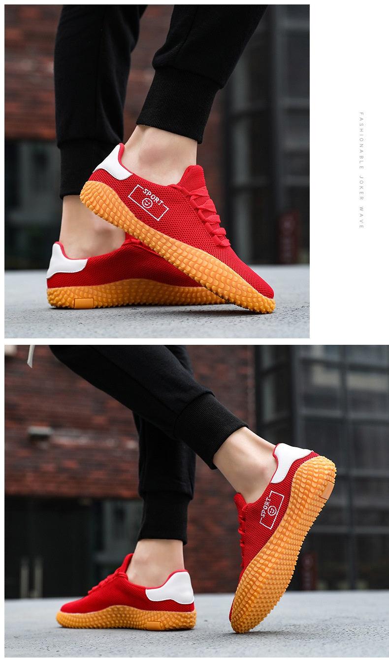 Men's Black Mesh Breathable Sneakers Casual Walking Athletic Shoes