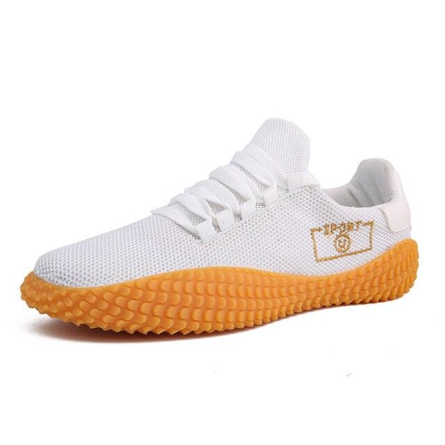 Men's Black Mesh Breathable Sneakers Casual Walking Athletic Shoes