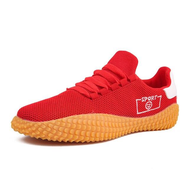 Men's Black Mesh Breathable Sneakers Casual Walking Athletic Shoes