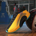 Men's Breathable Basketball Sneakers – Cushioned Street Sports Shoes