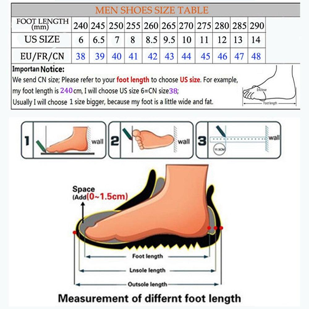 Men's Faux Leather Winter Hiking Boots Fur-Lined Snow Sneakers