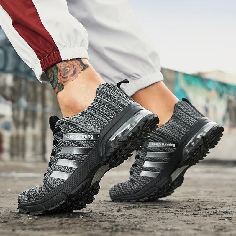 Unisex Air Cushion Sport Sneakers for Fitness and Running