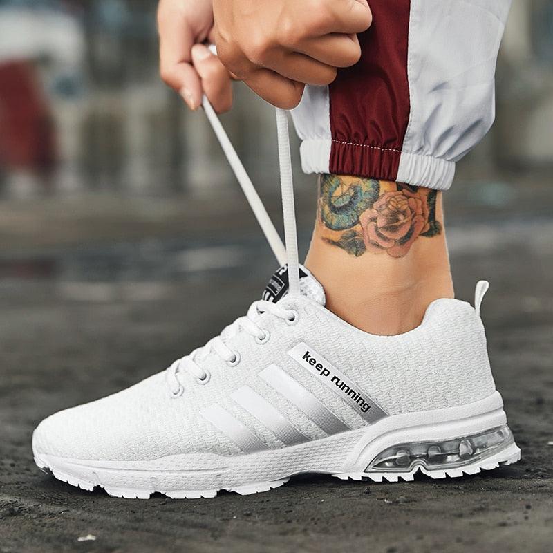 Unisex Air Cushion Sport Sneakers for Fitness and Running