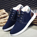 Men's Warm Winter Cotton Snow Boots Slip Resistant Hiking