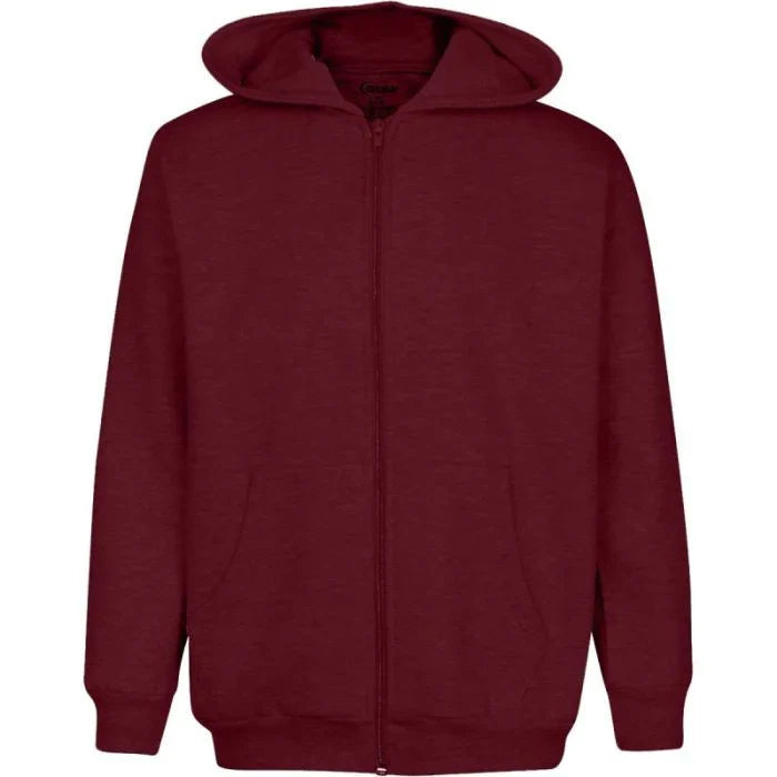 Men's Full Zip Hooded Sweatshirt - Premium Fleece Zip-Up Hoodie