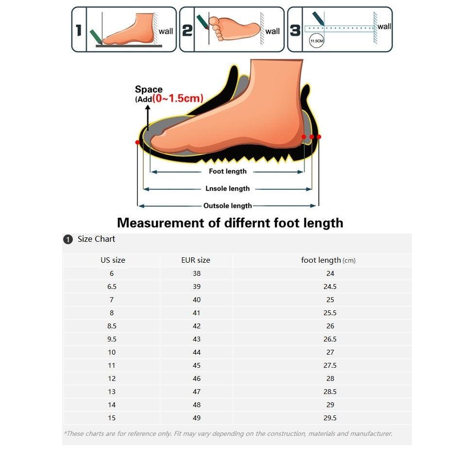 Men's Leather Casual Sneakers - Non-Slip Breathable Walking Shoes