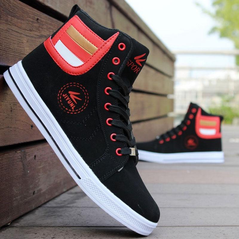 Men's High Top Sneakers Breathable Hip Hop Street Style Shoes