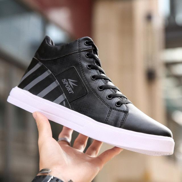 Men's High Top Sneakers Breathable Hip Hop Street Style Shoes