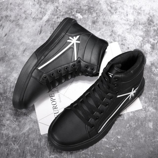 Men's High Top Sneakers Breathable Hip Hop Street Style Shoes