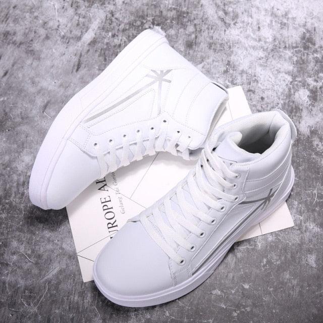 Men's High Top Sneakers Breathable Hip Hop Street Style Shoes