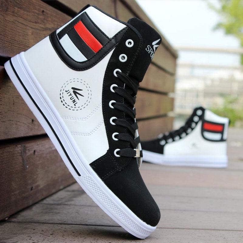 Men's High Top Sneakers Breathable Hip Hop Street Style Shoes