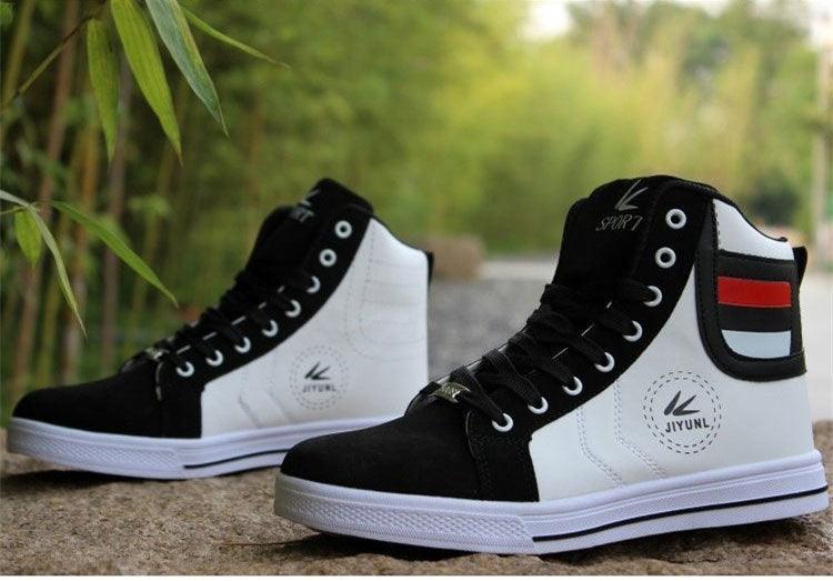 Men's High Top Sneakers Breathable Hip Hop Street Style Shoes