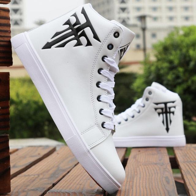 Men's High Top Sneakers Breathable Hip Hop Street Style Shoes