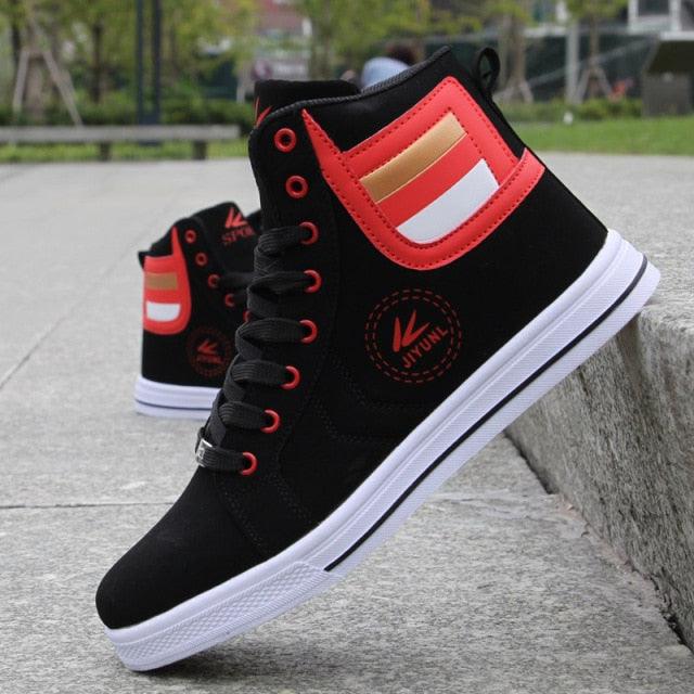 Men's High Top Sneakers Breathable Hip Hop Street Style Shoes