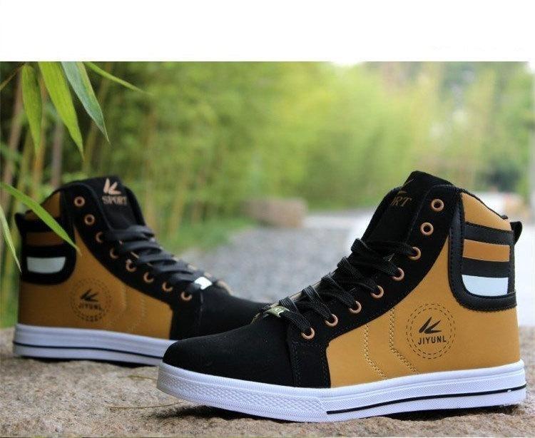 Men's High Top Sneakers Breathable Hip Hop Street Style Shoes