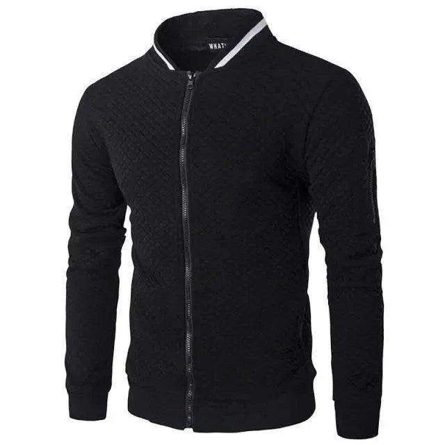 Men's Sportswear Bomber Jacket: Lightweight Fitness Outerwear