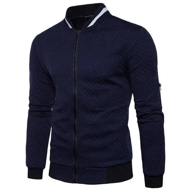 Men's Sportswear Bomber Jacket: Lightweight Fitness Outerwear