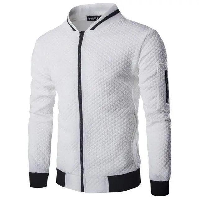 Men's Sportswear Bomber Jacket: Lightweight Fitness Outerwear