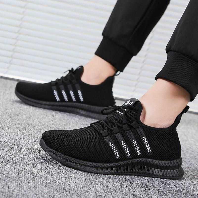 Men's Lightweight Breathable Mesh Sneakers for Walking & Running
