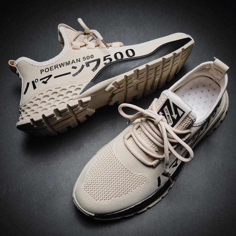 Men's Lightweight Breathable Mesh Sneakers for Walking & Running