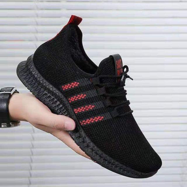 Men's Lightweight Breathable Mesh Sneakers for Walking & Running
