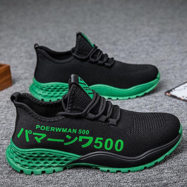 Men's Lightweight Breathable Mesh Sneakers for Walking & Running