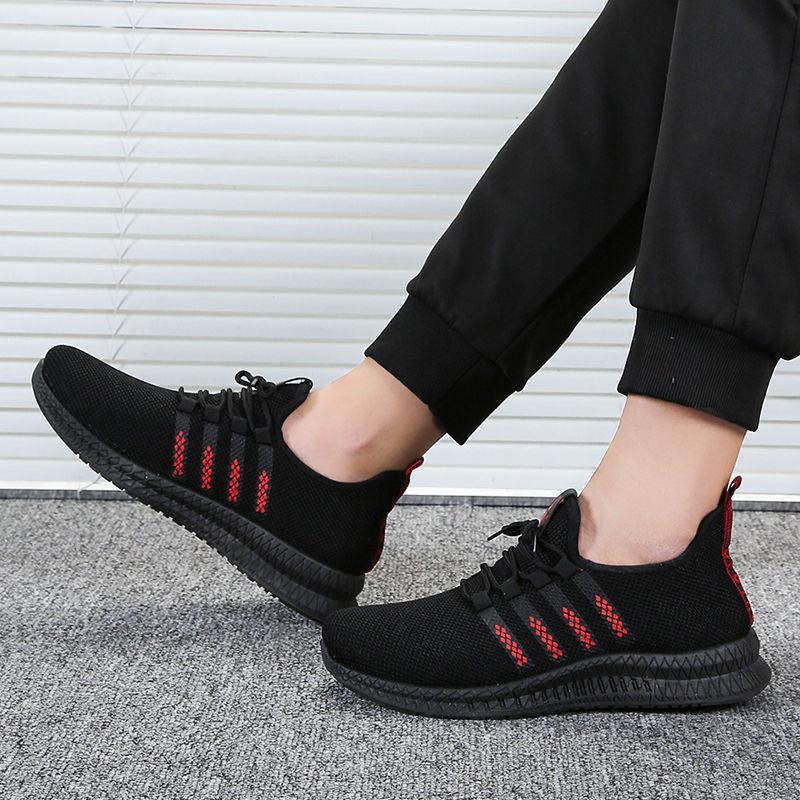 Men's Lightweight Breathable Mesh Sneakers for Walking & Running