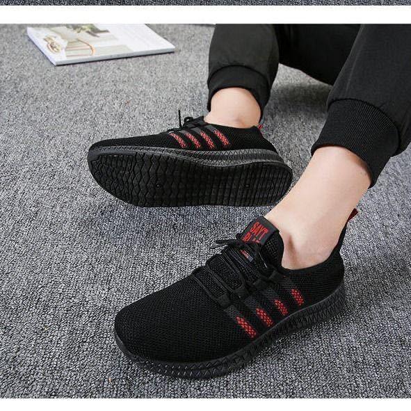Men's Lightweight Breathable Mesh Sneakers for Walking & Running